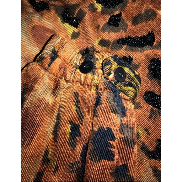 Bead-embellished animal print comfy jacket-⭐️on Fall 2024 fashion season catwalk - Picture 3 of 16